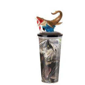 Jurassic World: Újjászületés pohár figurával