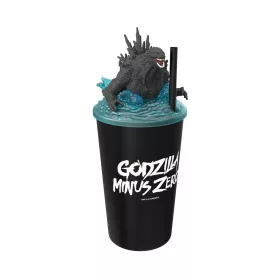 Godzilla Minus Zero – 3D figurás pohár szívószállal