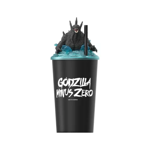Godzilla Minus Zero – 3D figurás pohár szívószállal