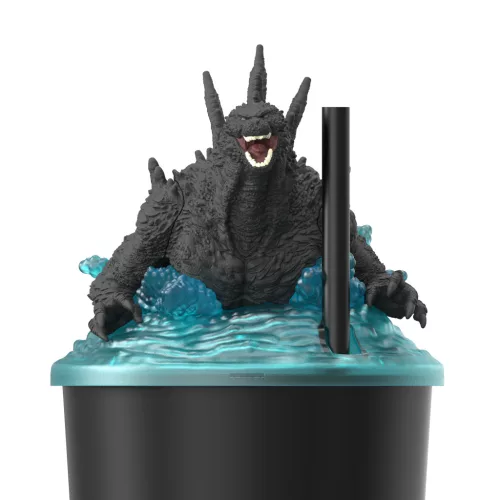 Godzilla Minus Zero – 3D figurás pohár szívószállal