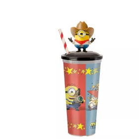 Minyonok és szörnyek pohár cowboy figurával