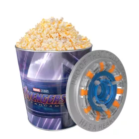   Marvel Avengers: Endgame – Arc Reactor fém popcorn vödör