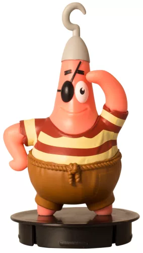SpongyaBob: Kalózkaland - pohár Patrik  figurával