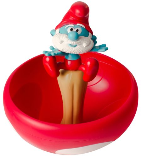 A hupikék törpikék Törp papa gombatál