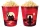 Halloweeni fém popcorn vödör – 6,8 liter