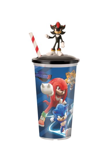 Sonic, a sündisznó 3. pohár figurával