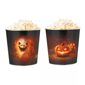  Halloween fém popcorn vödör – 85 oz / 2,5 liter