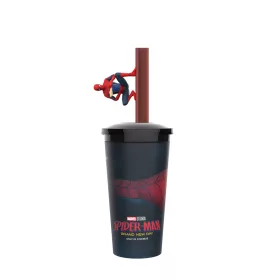 Marvel Pókember pohár figurával 0,5 l