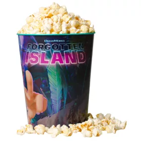   Elfeledett sziget (Forgotten Island) – Fém popcornvödör – 3,8 liter