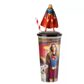 Supergirl pohár Supergirl figurával