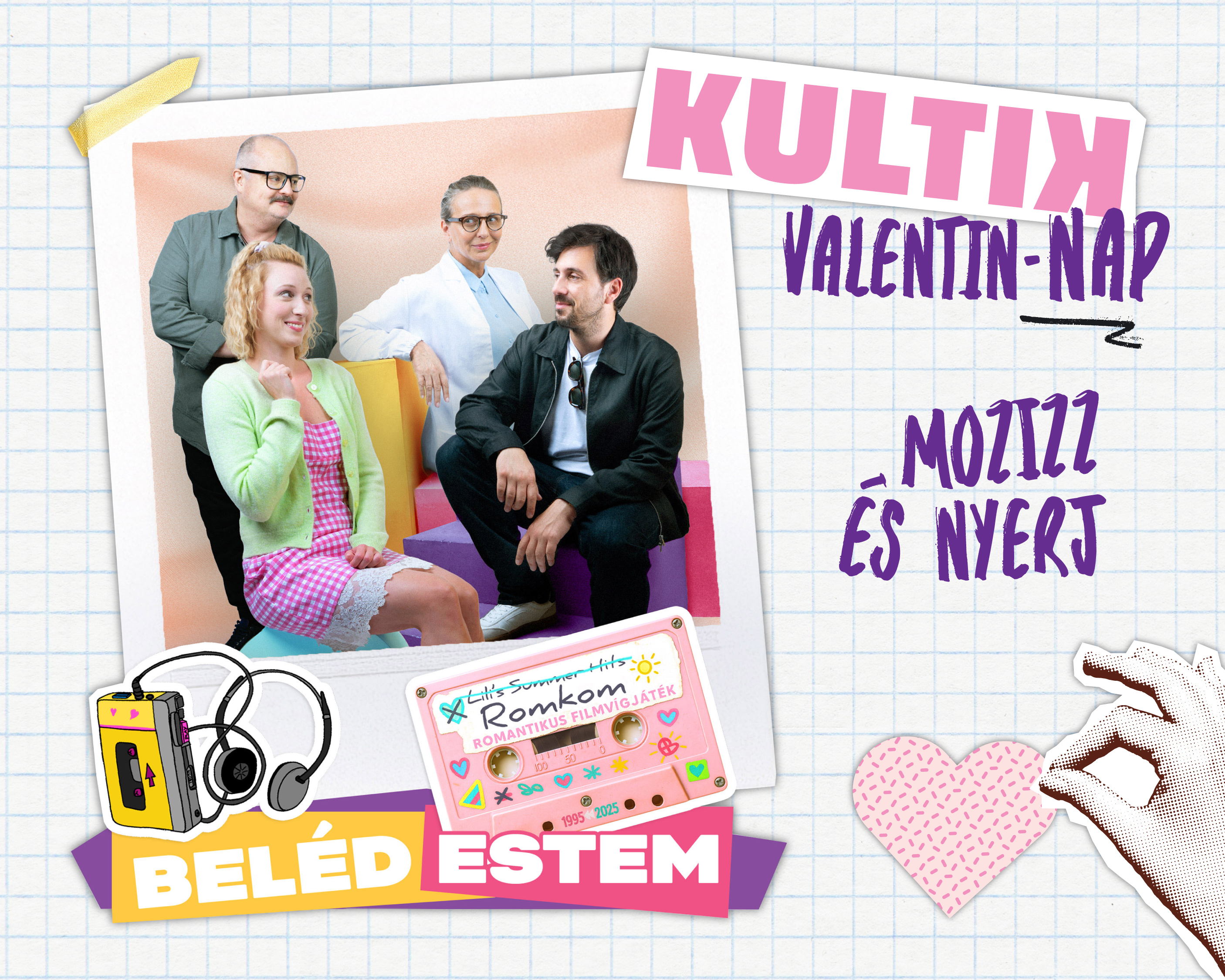 Nyereményjáték a KULTIKban – Mozizz és nyerj KULTIK Shop utalványt vagy romantikus élményeket!