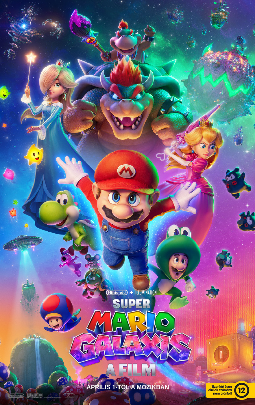 Super Mario Galaxis: A film termékek hamarosan a KULTIK Shopon
