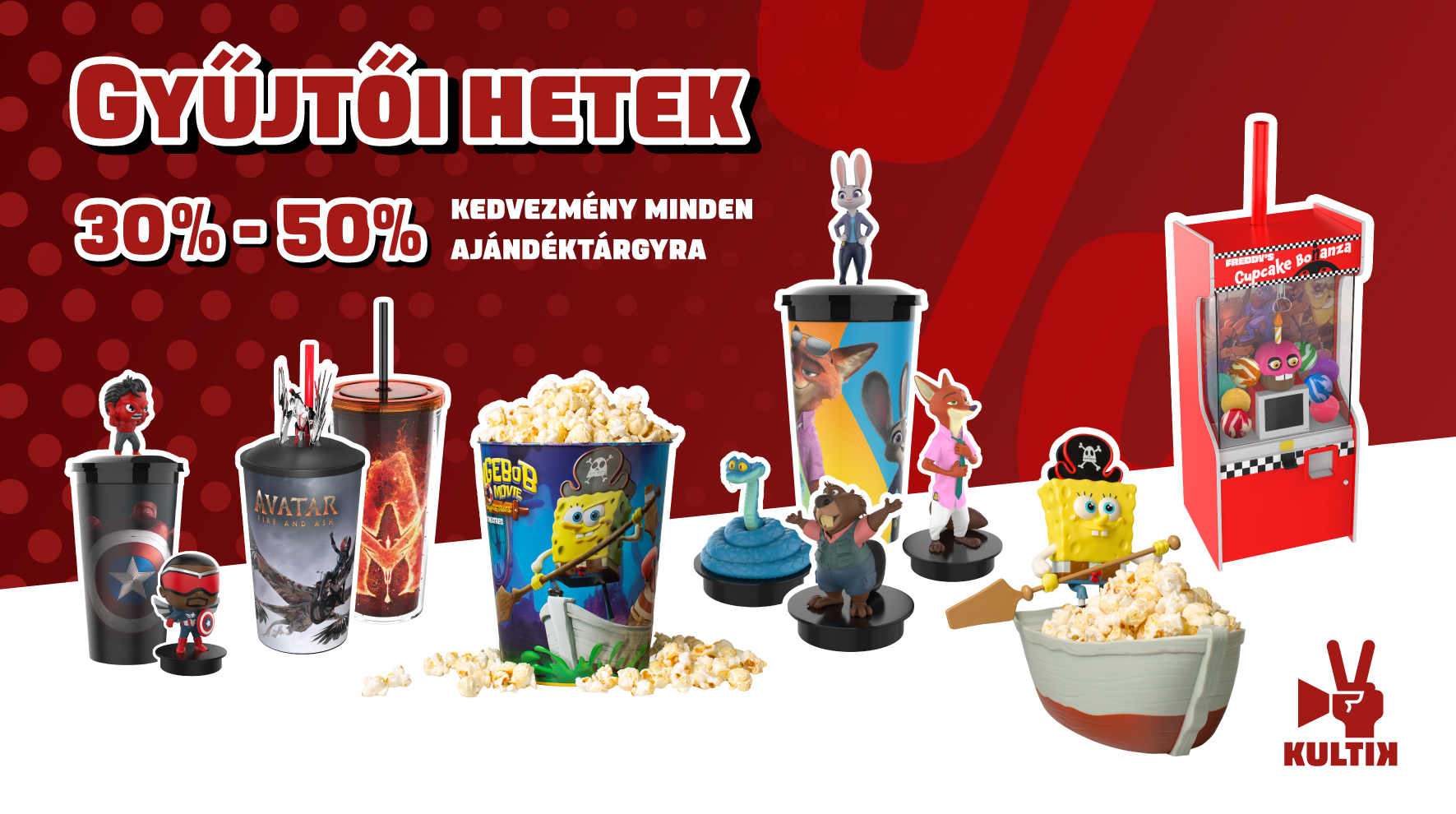Gyűjtői hetek  – akár 50% kedvezmény!